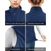 imageOutdoor Ventures Womens Lightweight Softshell Vest Windproof Fleece Lined Zip Up Sleeveless Jacket for Running Hiking GolfDark Blue