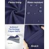 imageOutdoor Ventures Womens Lightweight Softshell Vest Windproof Fleece Lined Zip Up Sleeveless Jacket for Running Hiking GolfDark Purplish Blue