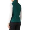 imageOutdoor Ventures Womens Lightweight Softshell Vest Windproof Fleece Lined Zip Up Sleeveless Jacket for Running Hiking GolfDeep Green