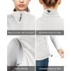 imageOutdoor Ventures Womens Lightweight Softshell Vest Windproof Fleece Lined Zip Up Sleeveless Jacket for Running Hiking GolfIvory