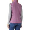 imageOutdoor Ventures Womens Lightweight Softshell Vest Windproof Fleece Lined Zip Up Sleeveless Jacket for Running Hiking GolfLilac Purple
