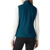 imageOutdoor Ventures Womens Lightweight Softshell Vest Windproof Fleece Lined Zip Up Sleeveless Jacket for Running Hiking GolfModern Blue