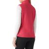 imageOutdoor Ventures Womens Lightweight Softshell Vest Windproof Fleece Lined Zip Up Sleeveless Jacket for Running Hiking GolfRose