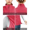 imageOutdoor Ventures Womens Lightweight Softshell Vest Windproof Fleece Lined Zip Up Sleeveless Jacket for Running Hiking GolfRose