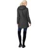 imageOutdoor Ventures Womens Maryan Hooded Ultra Lightweight Warm Thermolite Long Puffer CoatBlackmatteavg32 Mid Length