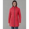imageOutdoor Ventures Womens Maryan Hooded Ultra Lightweight Warm Thermolite Long Puffer Coatruns Large Order Size Down Redmatteavg32 Mid Length
