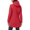 imageOutdoor Ventures Womens Maryan Hooded Ultra Lightweight Warm Thermolite Long Puffer Coatruns Large Order Size Down Redmatteavg32 Mid Length