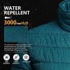 imageOutdoor Ventures Womens Packable FullZip Short Puffer Jacket Insulated Quilted Warm Lightweight Winter CoatBluefold in Pocket