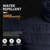 imageOutdoor Ventures Womens Packable FullZip Short Puffer Jacket Insulated Quilted Warm Lightweight Winter CoatDeep Bluefold in Pocket