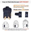 imageOutdoor Ventures Womens Packable FullZip Short Puffer Jacket Insulated Quilted Warm Lightweight Winter CoatDeep Bluefold in Pocket