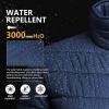 imageOutdoor Ventures Womens Packable FullZip Short Puffer Jacket Insulated Quilted Warm Lightweight Winter CoatNavyfold in Pocket