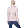 imageOutdoor Ventures Womens Packable FullZip Short Puffer Jacket Insulated Quilted Warm Lightweight Winter CoatPinkfold in Bag