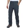 imageOutdoor Ventures Mens Lite Waterproof Windproof Fleece Lined Warm Hiking Ski Snow Pants ExpandableWaistDim Grey High Waist