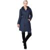 imageOutdoor Ventures Womens Maryan Hooded Ultra Lightweight Warm Thermolite Long Puffer CoatNavymatteavg36 Long Length