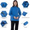 imageOutdoor Ventures Packable Rain Jacket Women Lightweight Waterproof Raincoat with Hood Cycling Bike JacketDodger Blue