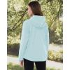 imageOutdoor Ventures Packable Rain Jacket Women Lightweight Waterproof Raincoat with Hood Cycling Bike JacketMint Blue