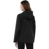 imageOutdoor Ventures Packable Rain Jacket Women Lightweight Waterproof Raincoat with Hood Cycling Bike JacketNew Black