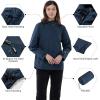 imageOutdoor Ventures Packable Rain Jacket Women Lightweight Waterproof Raincoat with Hood Cycling Bike JacketStandard Blue