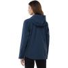 imageOutdoor Ventures Packable Rain Jacket Women Lightweight Waterproof Raincoat with Hood Cycling Bike JacketStandard Blue