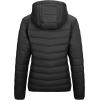 imageOutdoor Ventures Womens Packable Lightweight FullZip Puffer Jacket with Hood Quilted Winter CoatBlack Newfold in Pocket