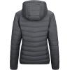imageOutdoor Ventures Womens Packable Lightweight FullZip Puffer Jacket with Hood Quilted Winter CoatDark Grey Heatherfold in Pocket