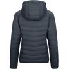 imageOutdoor Ventures Womens Packable Lightweight FullZip Puffer Jacket with Hood Quilted Winter CoatDark Greyfold in Pocket