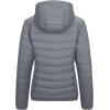 imageOutdoor Ventures Womens Packable Lightweight FullZip Puffer Jacket with Hood Quilted Winter CoatFoggy Grayfold in Pocket