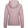 imageOutdoor Ventures Womens Packable Lightweight FullZip Puffer Jacket with Hood Quilted Winter CoatPale Rosyfold in Pocket