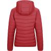 imageOutdoor Ventures Womens Packable Lightweight FullZip Puffer Jacket with Hood Quilted Winter CoatRedfold in Pocket