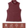 imageOutdoor Ventures Womens Polar Fleece Zip Vest Outerwear with PocketsWarm Sleeveless Coat Vest for Fall ampamp WinterCaramel