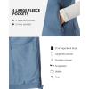 imageOutdoor Ventures Womens Polar Fleece Zip Vest Outerwear with PocketsWarm Sleeveless Coat Vest for Fall ampamp WinterGrayish Blue