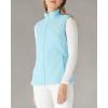 imageOutdoor Ventures Womens Polar Fleece Zip Vest Outerwear with PocketsWarm Sleeveless Coat Vest for Fall ampamp WinterIce Blue