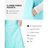 imageOutdoor Ventures Womens Polar Fleece Zip Vest Outerwear with PocketsWarm Sleeveless Coat Vest for Fall ampamp WinterIce Blue