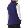 imageOutdoor Ventures Womens Polar Fleece Zip Vest Outerwear with PocketsWarm Sleeveless Coat Vest for Fall ampamp WinterPurplish Blue