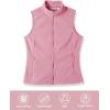 imageOutdoor Ventures Womens Polar Fleece Zip Vest Outerwear with PocketsWarm Sleeveless Coat Vest for Fall ampamp WinterPurplish Pink