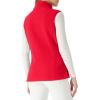 imageOutdoor Ventures Womens Polar Fleece Zip Vest Outerwear with PocketsWarm Sleeveless Coat Vest for Fall ampamp WinterRed
