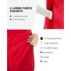 imageOutdoor Ventures Womens Polar Fleece Zip Vest Outerwear with PocketsWarm Sleeveless Coat Vest for Fall ampamp WinterRed