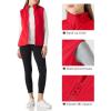 imageOutdoor Ventures Womens Polar Fleece Zip Vest Outerwear with PocketsWarm Sleeveless Coat Vest for Fall ampamp WinterRed