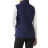 imageOutdoor Ventures Womens Polar Fleece Zip Vest Outerwear with PocketsWarm Sleeveless Coat Vest for Fall ampamp WinterTrue Navy