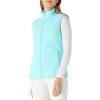 imageOutdoor Ventures Womens Polar Fleece Zip Vest Outerwear with PocketsWarm Sleeveless Coat Vest for Fall ampamp WinterIce Blue