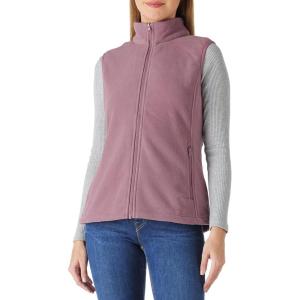 imageOutdoor Ventures Womens Polar Fleece Zip Vest Outerwear with PocketsWarm Sleeveless Coat Vest for Fall ampamp WinterDark Lavender