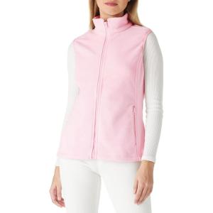 imageOutdoor Ventures Womens Polar Fleece Zip Vest Outerwear with PocketsWarm Sleeveless Coat Vest for Fall ampamp WinterPink