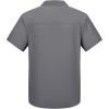 imageOutdoor Ventures Mens Lightweight Short Sleeve Fishing Shirt UPF 50 Button Down Quick Dry Cooling Hiking Travel Safari ShirtStorm Grey