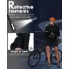imageOutdoor Ventures Mens Packable Rain Jacket Waterproof Lightweight Raincoat with Hood Windproof Cycling JacketsBlack