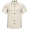 imageOutdoor Ventures Mens Lightweight Short Sleeve Fishing Shirt UPF 50 Button Down Quick Dry Cooling Hiking Travel Safari ShirtKhaki