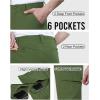 imageOutdoor Ventures Mens 10quot Hiking Shorts Waterresistants Quick Dry Outdoor Golf ShortsGreen