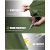 imageOutdoor Ventures Mens 10quot Hiking Shorts Waterresistants Quick Dry Outdoor Golf ShortsGreen