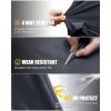 imageOutdoor Ventures Mens 10quot Hiking Shorts Waterresistants Quick Dry Outdoor Golf ShortsGrey