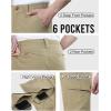 imageOutdoor Ventures Mens 10quot Hiking Shorts Waterresistants Quick Dry Outdoor Golf ShortsTaupe
