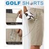 imageOutdoor Ventures Mens Golf Shorts 11quot Inseam ClassicFit Flat Front Stretch Casual Shorts with Pockets Summer Hiking TravelKhaki